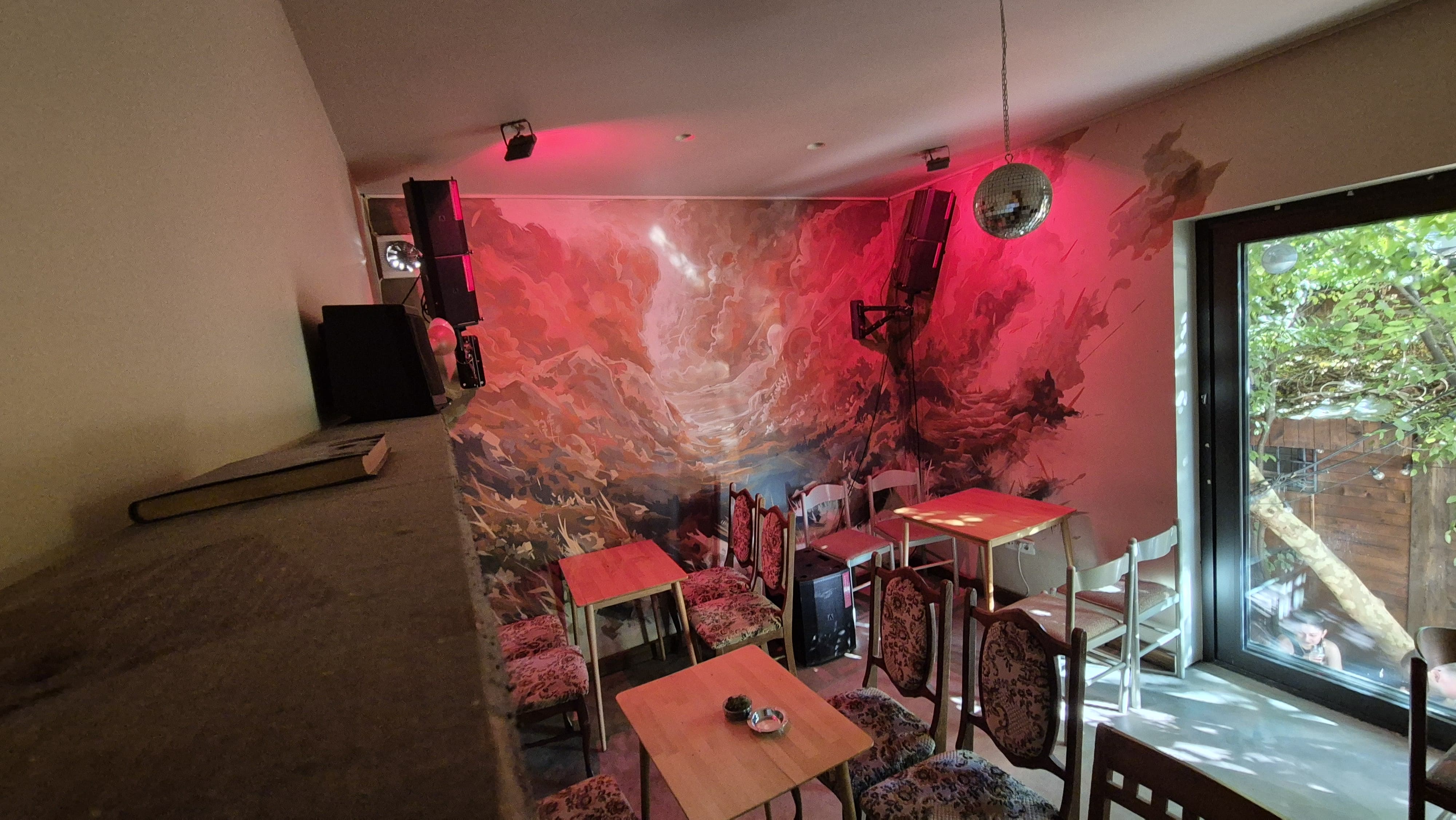 Small intimate room